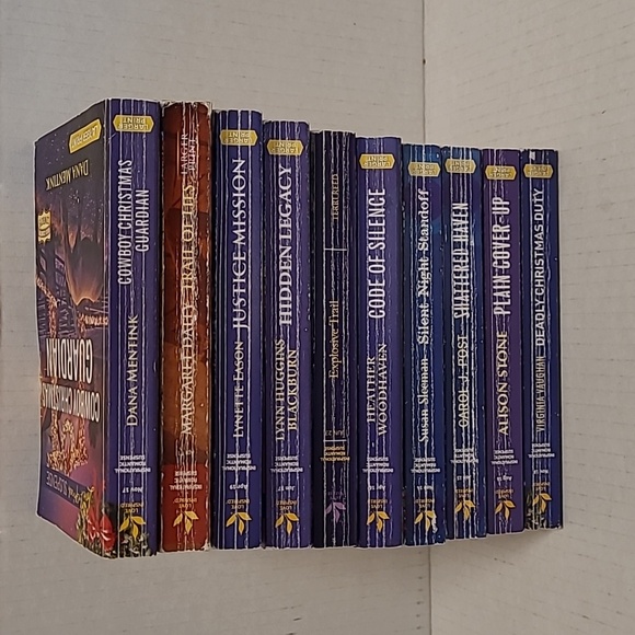 10 Large Print Love Inspired Suspense Inspirational Romance Paperback Books - Picture 12 of 16